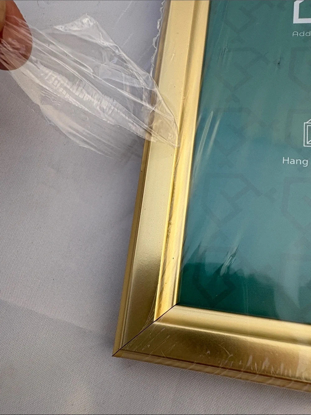 LaVie Home Gold Photo Frames New Old Stock In Plastic (Set of 6)